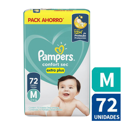 Pampers Confort Sec Mes consumo - comprar online