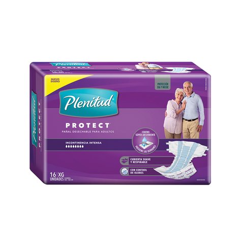 Plenitud Pañal Elastizado Protect x16U - comprar online