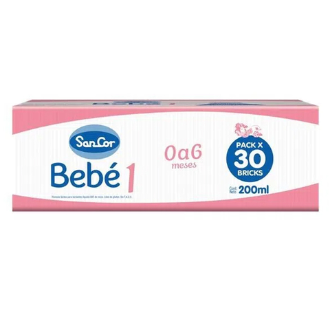 Pack x30 Sancor Bebe 1 de 200ml