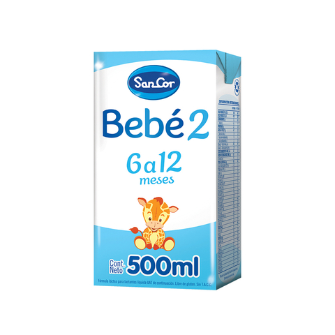 Sancor Bebe 2 Liquida x 500 ml
