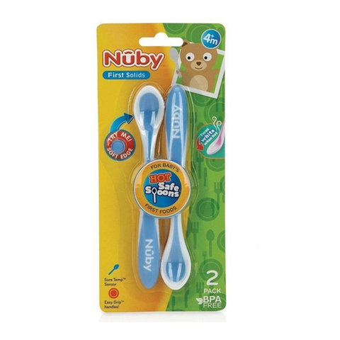 Set 2 cucharas térmicas Nuby en internet