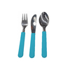 Set de 3 cubiertos de acero inoxidable - comprar online