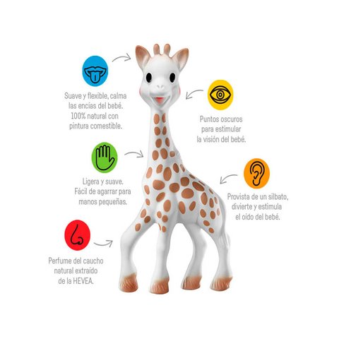 Sophie La Girafe en internet