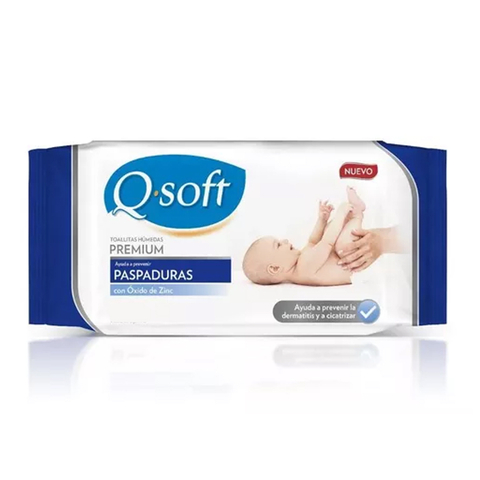 Toallitas Q·Soft Anti Paspaduras x 40u.