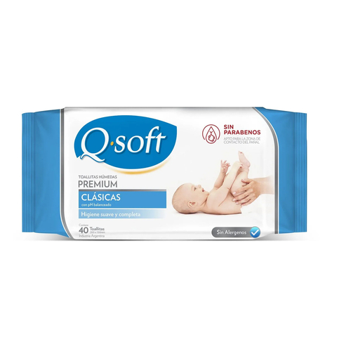Toallitas Q·Soft Premium x40