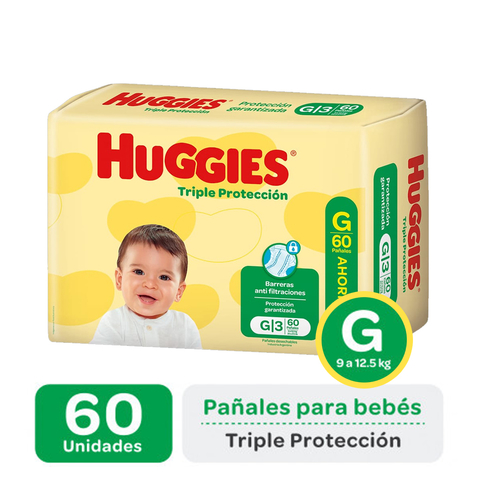 Huggies Classic Triple Proteccion (todos los talles) en internet