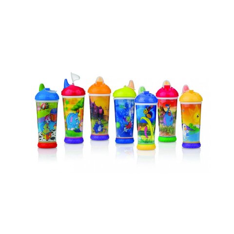 Vaso mágico termico Dibujos 3D NUBY