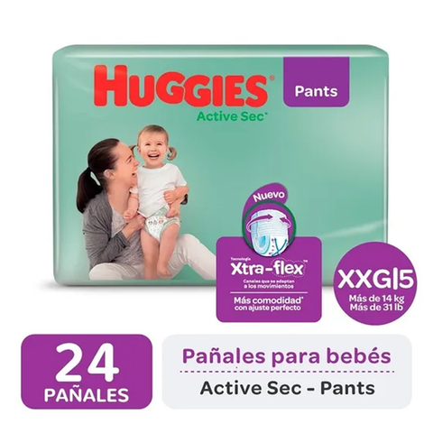 Huggies Pants Active Sec (todos los talles) - NoniNoni