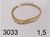 Anillo oro 18kts con piedras reconstituidas cubic DG3033