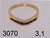Anillo oro 18kts con piedras reconstituidas cubic DG3070