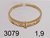 Anillo oro 18kts con piedras reconstituidas cubic DG3079