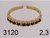 Anillo oro 18kts con piedras reconstituidas cubic DG3120