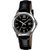 RELOJ CASIO DAMA ANALOGICO CORREA DE CUERO NEGRO DIAL DEL MISMO COLOR LTP-1381L-1A