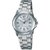 RELOJ CASIO DAMA CORREA EN ACERO INOXIDABLE CALENDARIO SIMPLE LTP-1215A-7ADF
