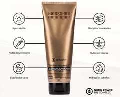 ACONDICIONADOR NUTRI ADVANCE HAIRSSIME X 225ML CABELLOS SECOS
