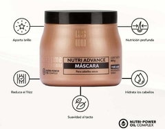 MASCARA NUTRI ADVANCE HAIRSSIME X 300ML