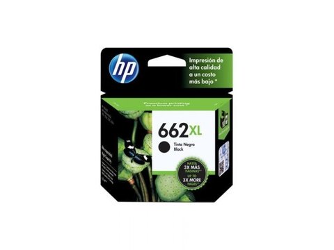 Cartucho HP 662XL negro 6,5ml - Comprar en Quick Office