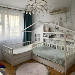 CAMA CASITA EN L en internet