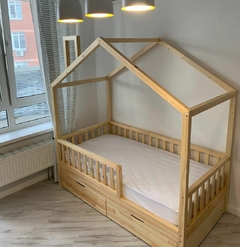 CAMA CASITA 2 AGUAS - Little Baby Deco