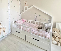 CAMA LATERAL CASITA CON CAMA CARRO - comprar online