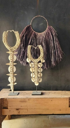 DEL064N- Collar decorativo pared NEGRO