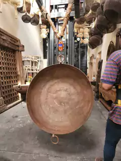 HIE18- Cuenco de hierro 1,03cm diam 47,5Kg