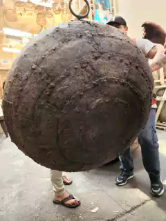 HIE23cm Cuenco de hierro 89diam 45,5Kg