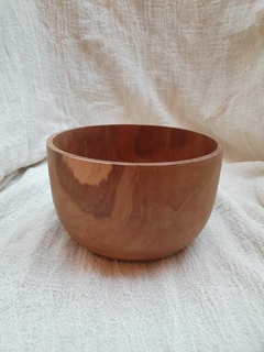 MAT212- BOWL DE TECA RECTO 20X12cmh