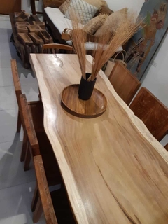 TAB004- Mesa de Saman 2,15x0,81x082H en internet
