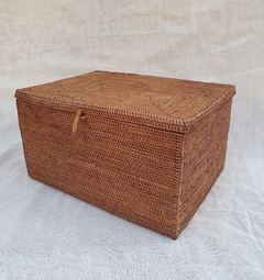 RRR095- Caja de ratan Halus 34x26x19cmH en internet