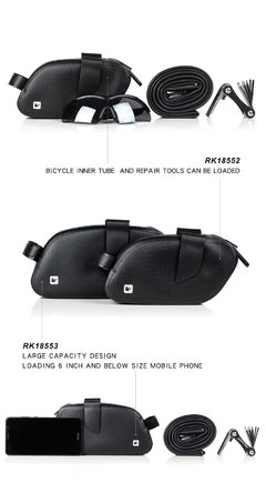 BOLSO BAJO ASIENTO RHINOWALK RK18553 - Newbikes Argentina - Viví tu Mundo en Bici - Tienda de Bicicletas