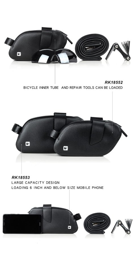 BOLSO BAJO ASIENTO RHINOWALK RK18553 - Newbikes Argentina - Viví tu Mundo en Bici - Tienda de Bicicletas