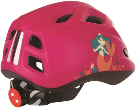 CASCO POLISPORT KIDS PREMIUM CON LUZ XS (48 - 52) NUEVO! - Newbikes Argentina - Viví tu Mundo en Bici - Tienda de Bicicletas