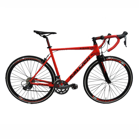 BICICLETA RALEIGH STRADA 1.0 - ALUMINIO - RUTA - RODADO 700