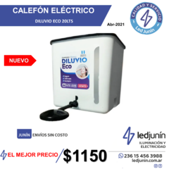 CALEFON Eléctrico Diluvio ECO 20lts