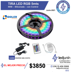 TIRA LED RGB 5050 Multicolor