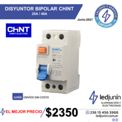 ⚠️Disyuntor Bipolar CHINT ⚠️