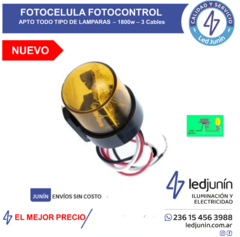 ⚠️Fotocontrol Fotocelula Exterior 3 Cables