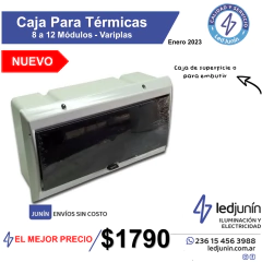 Caja para Térmicas – de 8 a 12 bocas-