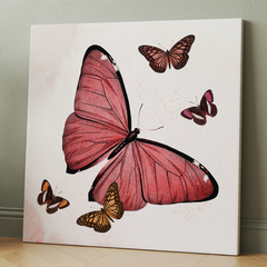 MOTHER PINK BUTTERFLY