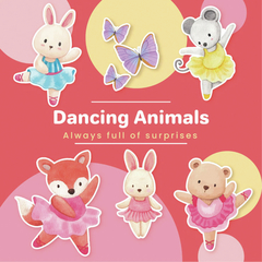 Plancha Stickers - Infantil 32