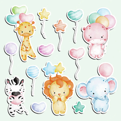Plancha Stickers - Infantil 5