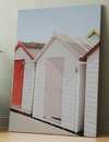 PASTEL BEACH HUTS