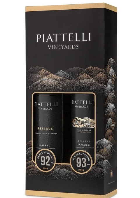 PIATTELLI TWIN PACK ESTUCHE