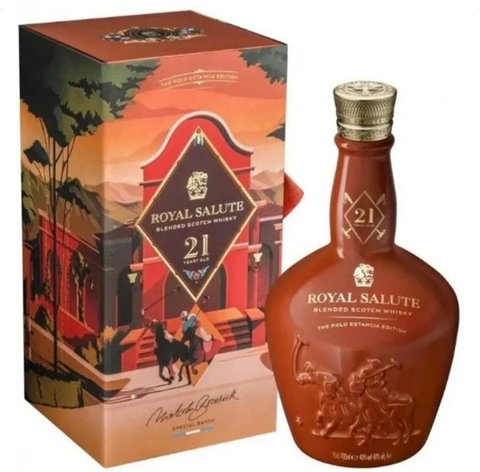 CHIVAS REGAL ROYAL SALUTE 21 AÑOS ED. POLO