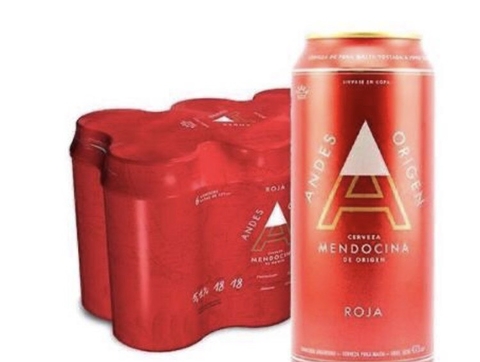 ANDES ROJA PACK X 24 latas 473 ml