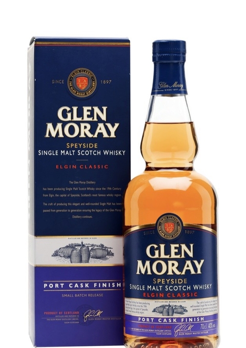 GLEN MORAY PORT CASK FINISH 700 cc