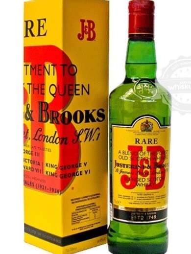 J&B 750 ml en ESTUCHE