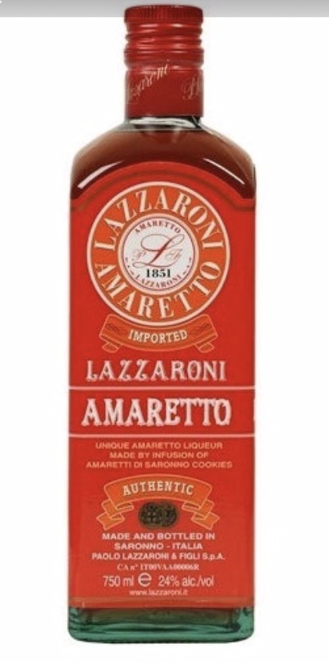 AMARETTO LAZZARONI CLÁSICO 1 litro