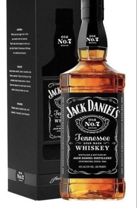 JACK DANIELS 750 ml EN ESTUCHE
